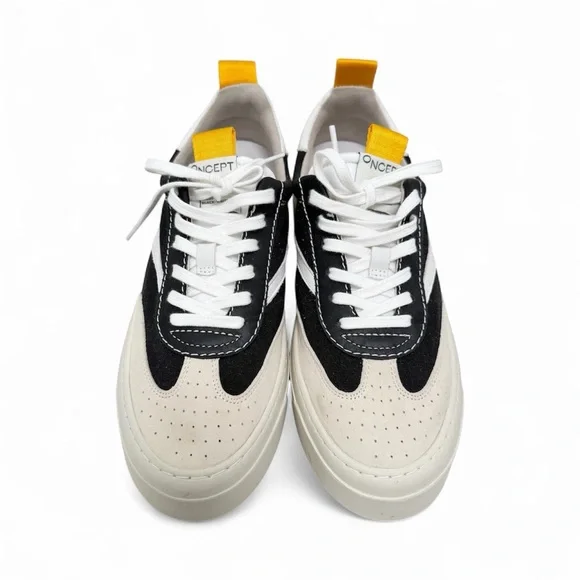Oncept Lagos Black White Sneaker Size 8